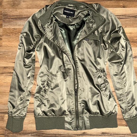 Members Only Jackets & Blazers - Sage Bomber Jacket
